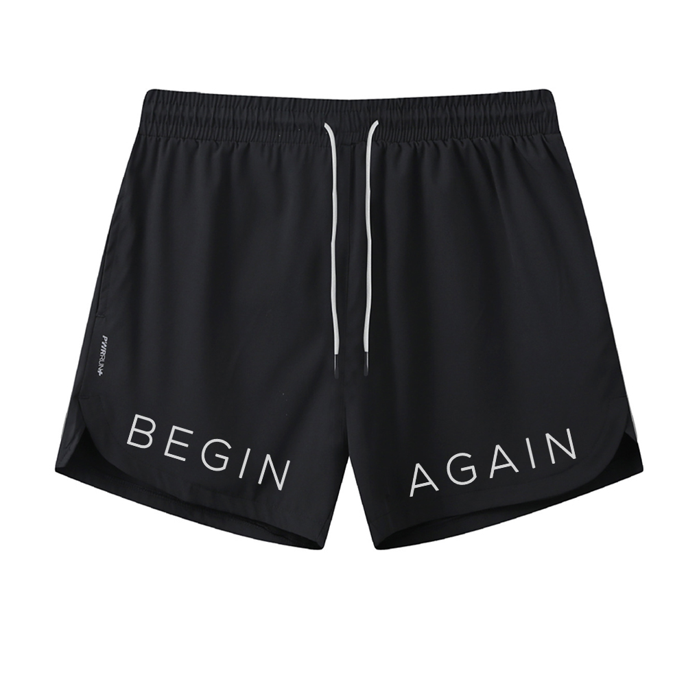 Begin Again Graphic Shorts