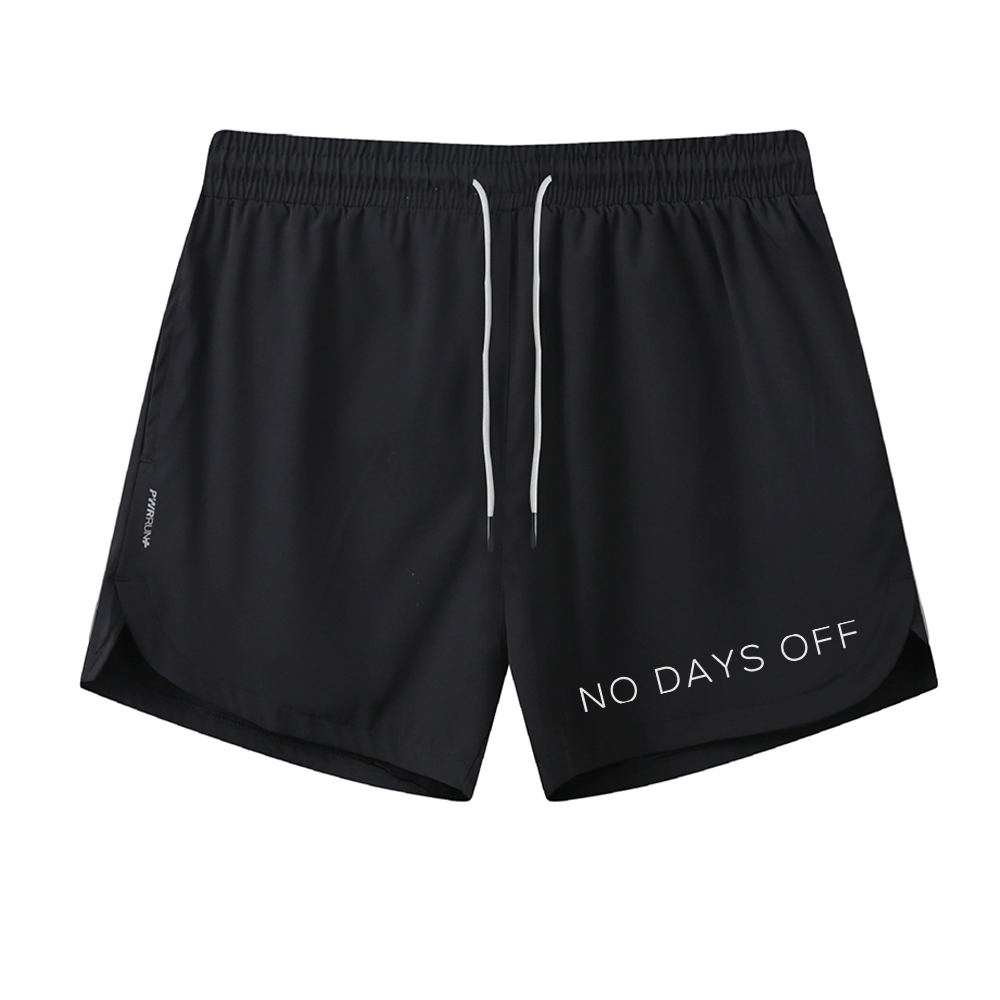 No Days Off Graphic Shorts