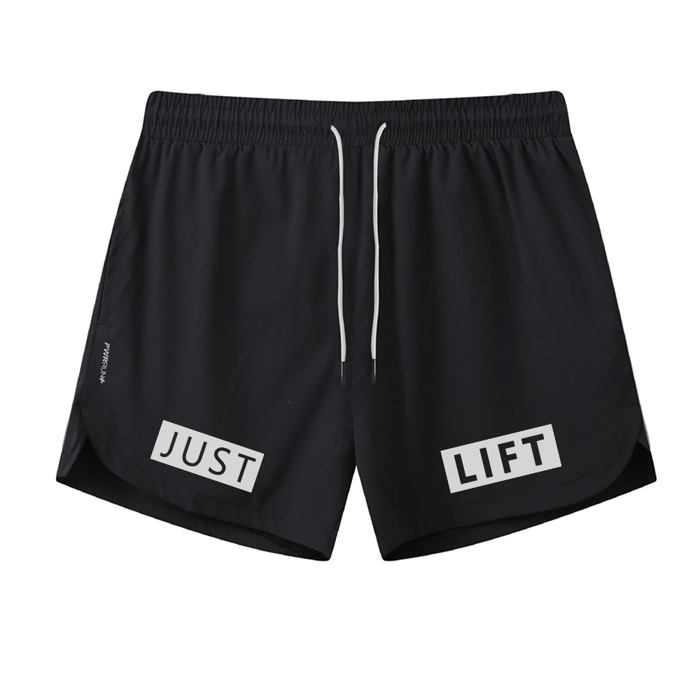 Just Lift Graphic Shorts