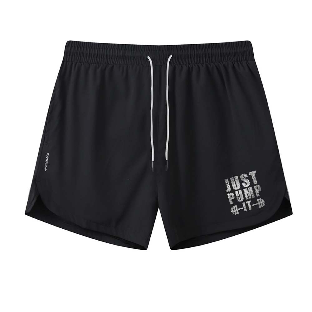 Just Pump Graphic Shorts