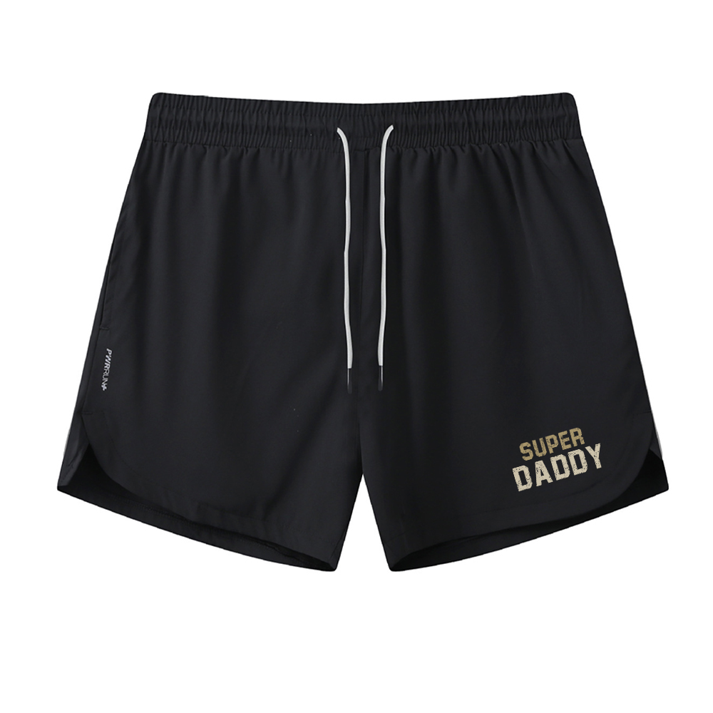 Super Daddy Graphic Shorts