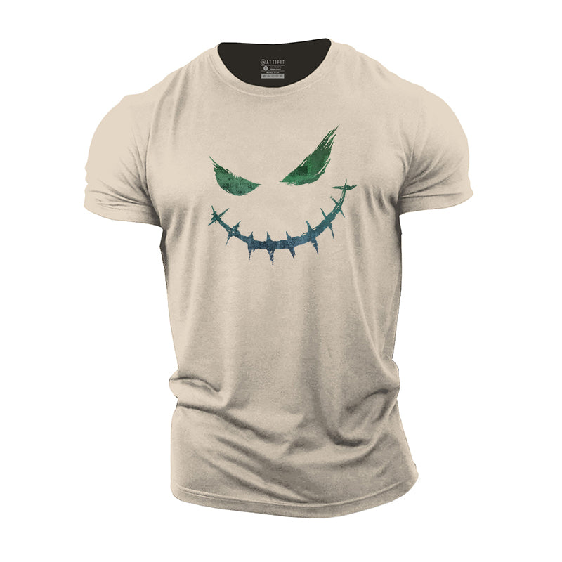 Evil Expression Cotton T-shirts