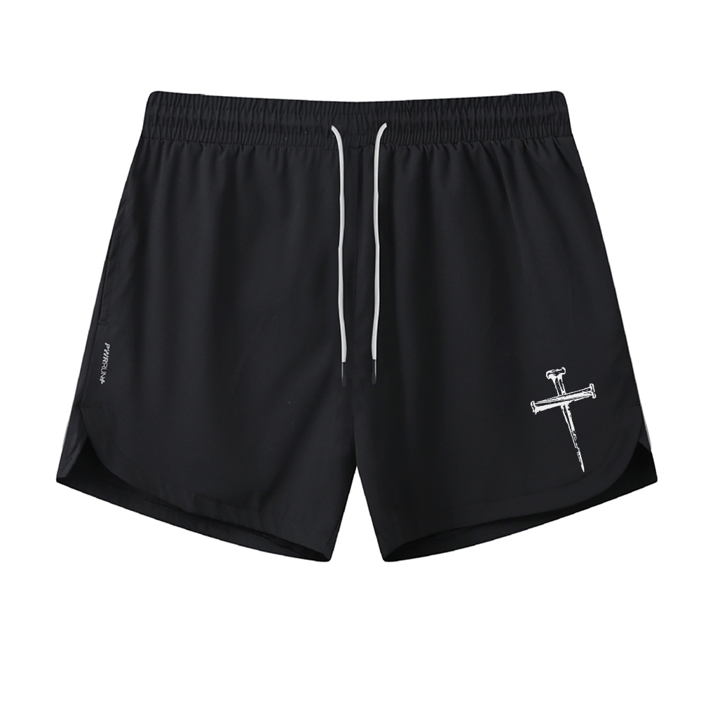 Cross Graphic Shorts