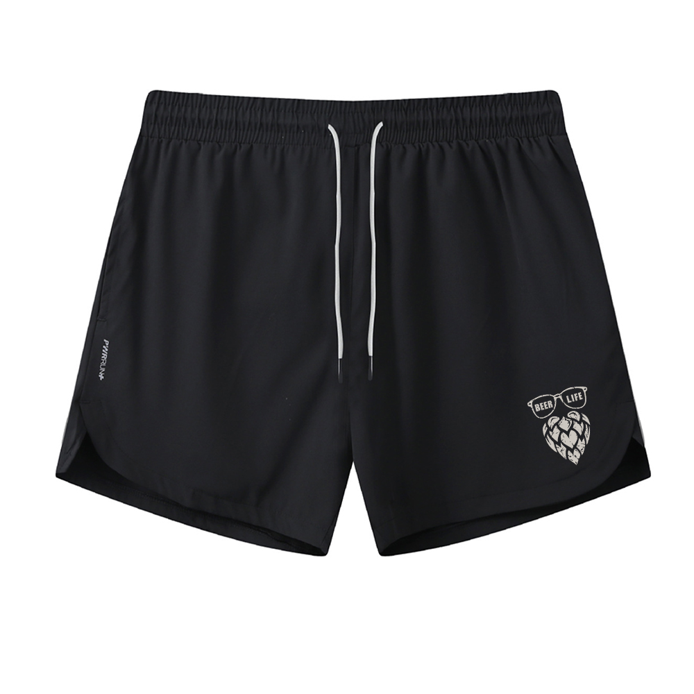 Beer Life Graphic Shorts