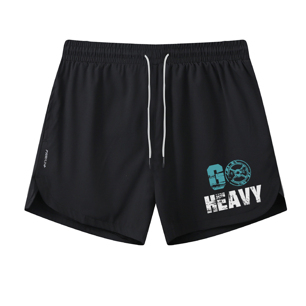 Go Heavy Graphic Shorts