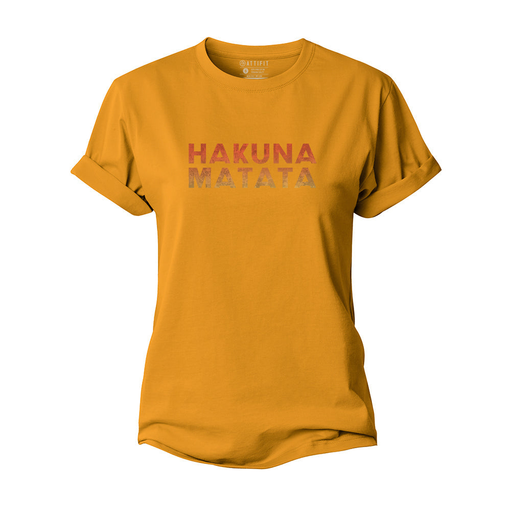 Hakuna Matata Women's Cotton T-Shirt