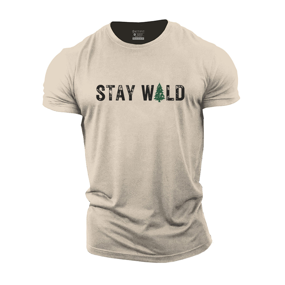 Stay Wild Cotton T-Shirt