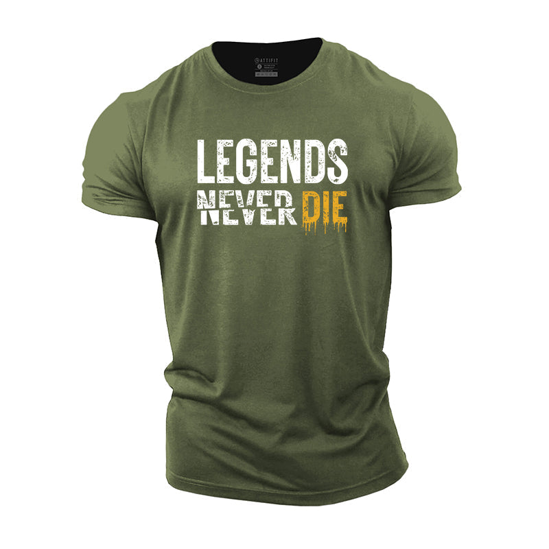 Legends Never Die Cotton T-Shirt