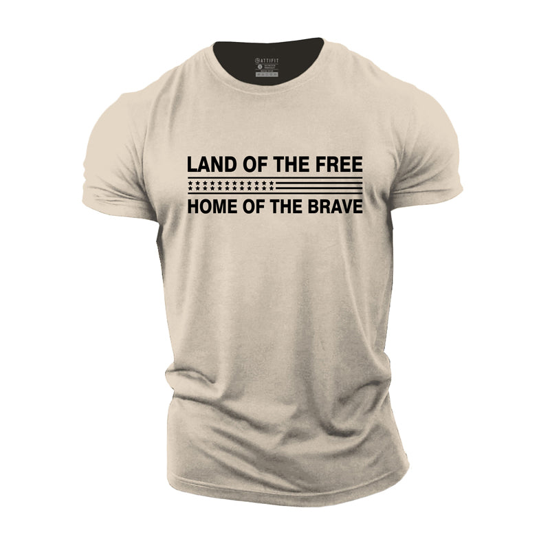 Land of The Free Cotton T-Shirt