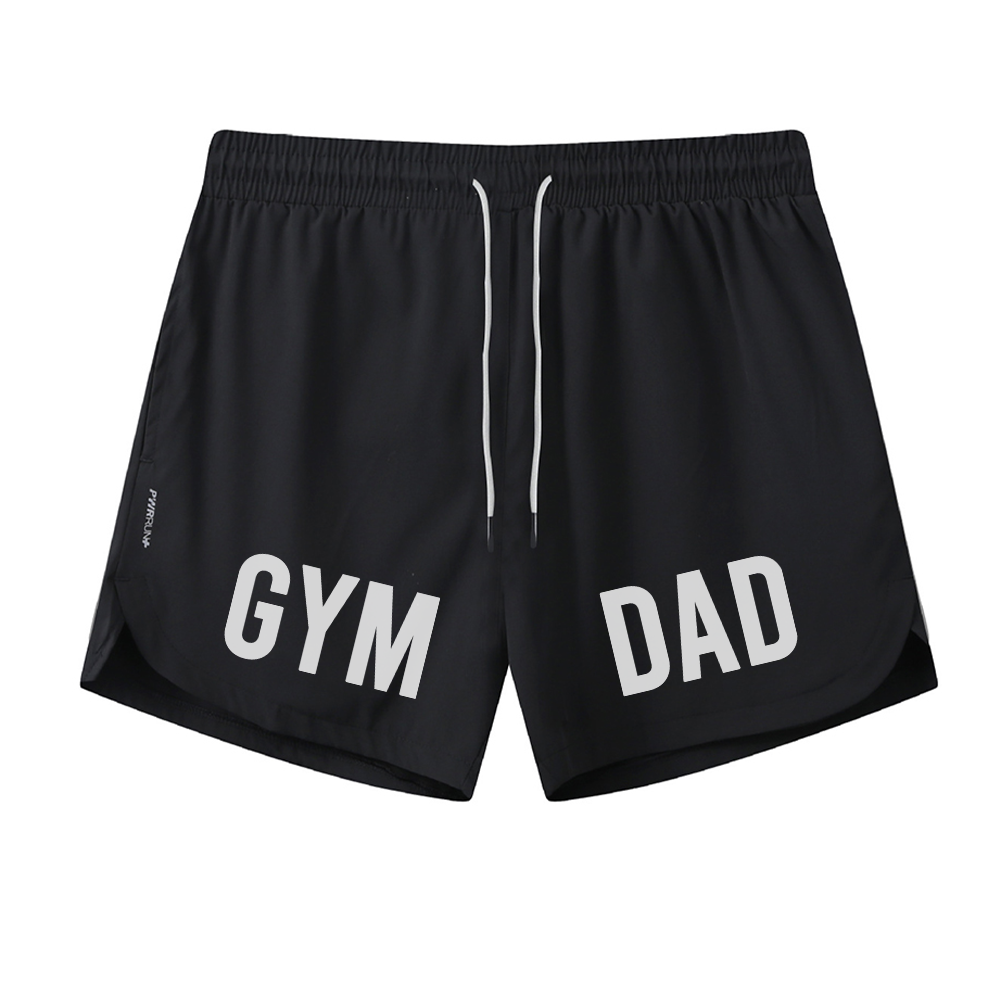 Gym Dad Graphic Shorts