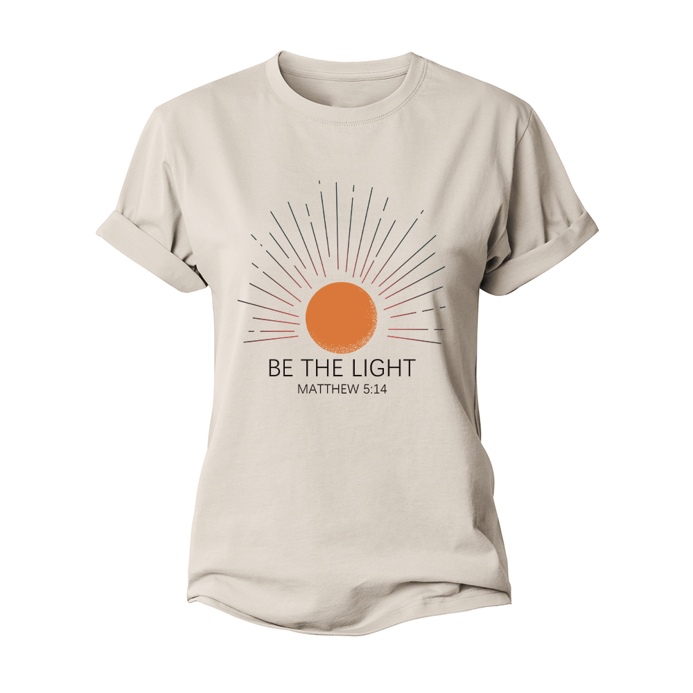 Be The Light Women's Cotton T-Shirt