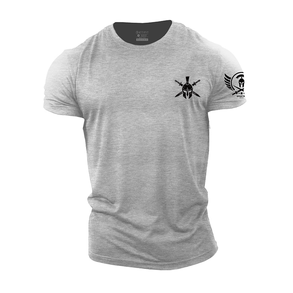 Mini Spartan Sword Cotton T-shirts