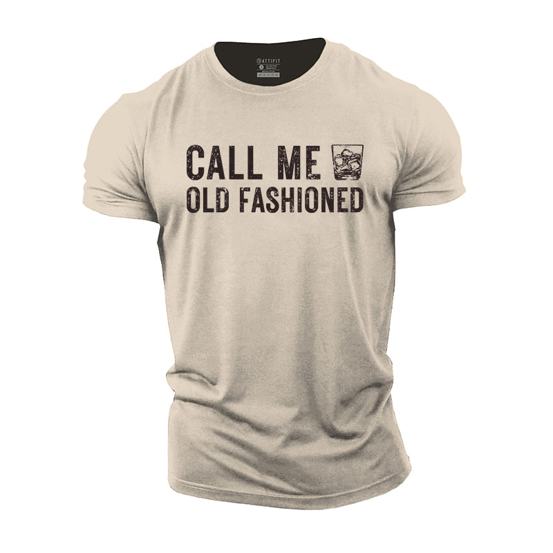 Call Me Old Fashioned Cotton T-Shirts