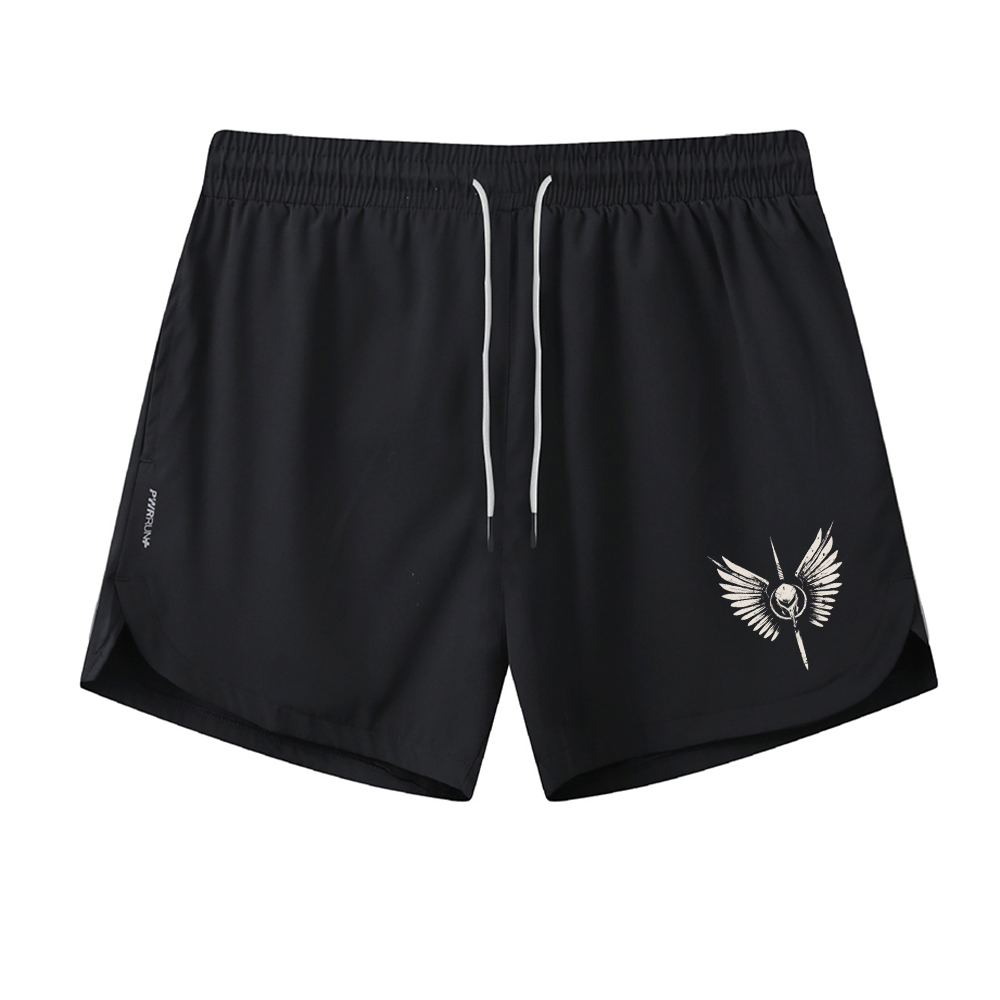 Spartan Cross Wings Graphic Shorts