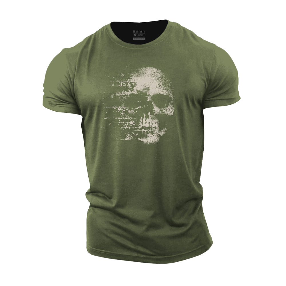 Skull Dissipating Cotton T-Shirt