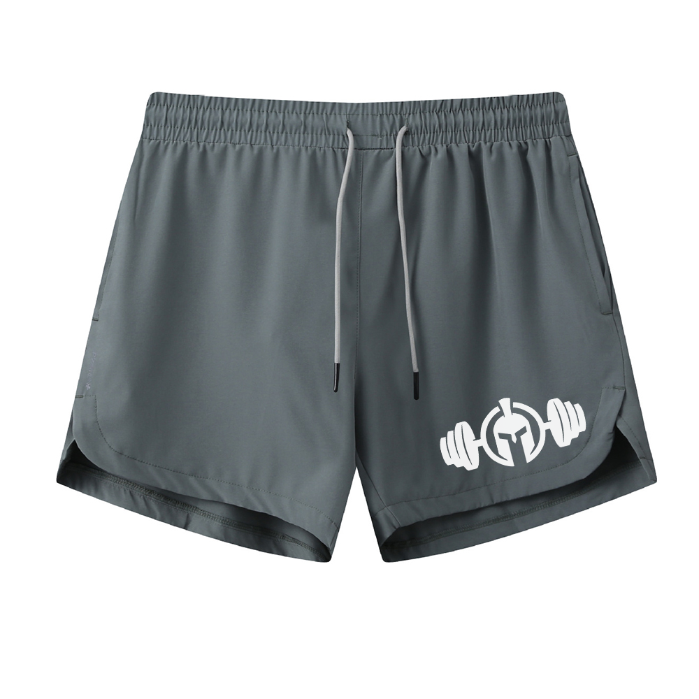 Spartan Dumbbell Graphic Shorts