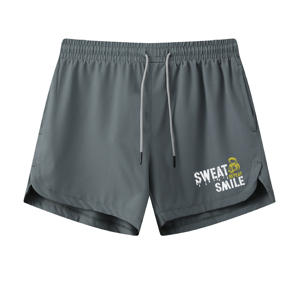 Sweat Smile Graphic Shorts