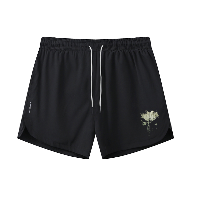 Skull Graphic Shorts