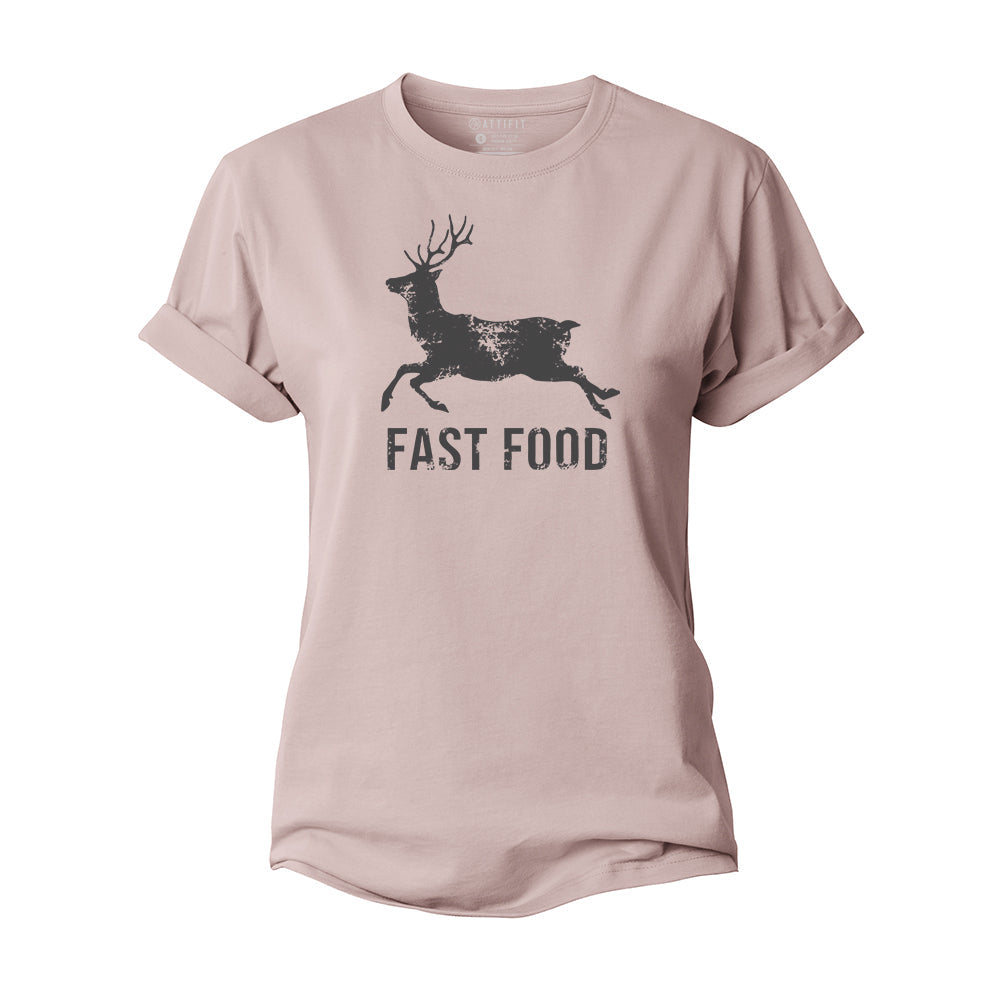 Fast Food Women's Cotton T-Shirt