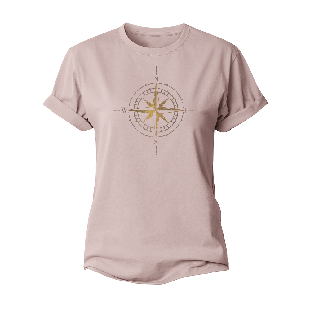 Compass Women's Cotton T-Shirt