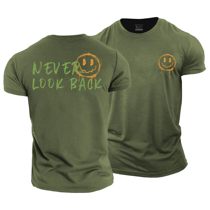 Never Look Back Cotton T-Shirt