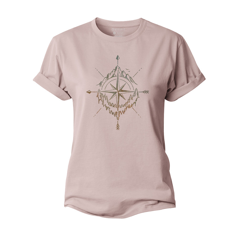 Mountain Compass Women's Cotton T-Shirt