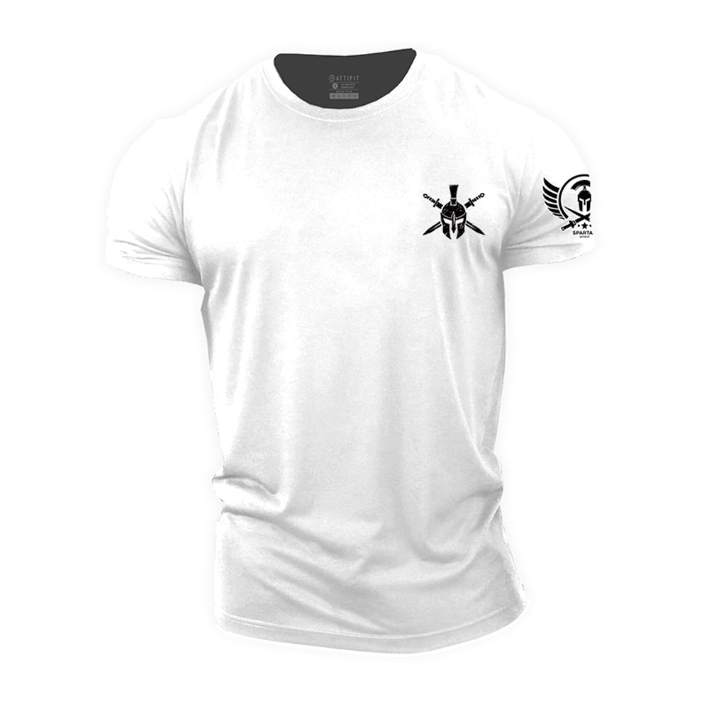 Mini Spartan Sword Cotton T-shirts