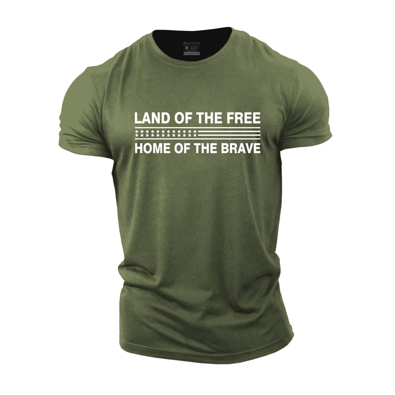 Land of The Free Cotton T-Shirt