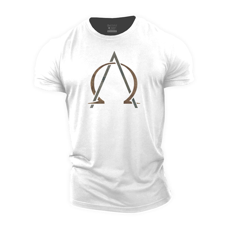 Alpha And Omega Cotton T-Shirt