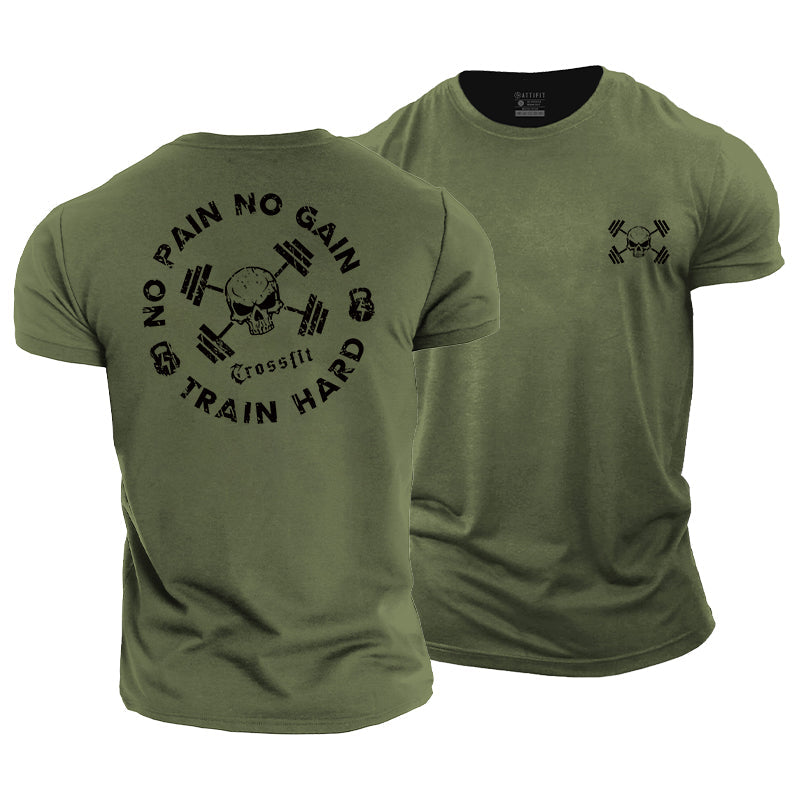 Train Hard Crossfit Cotton T-Shirt