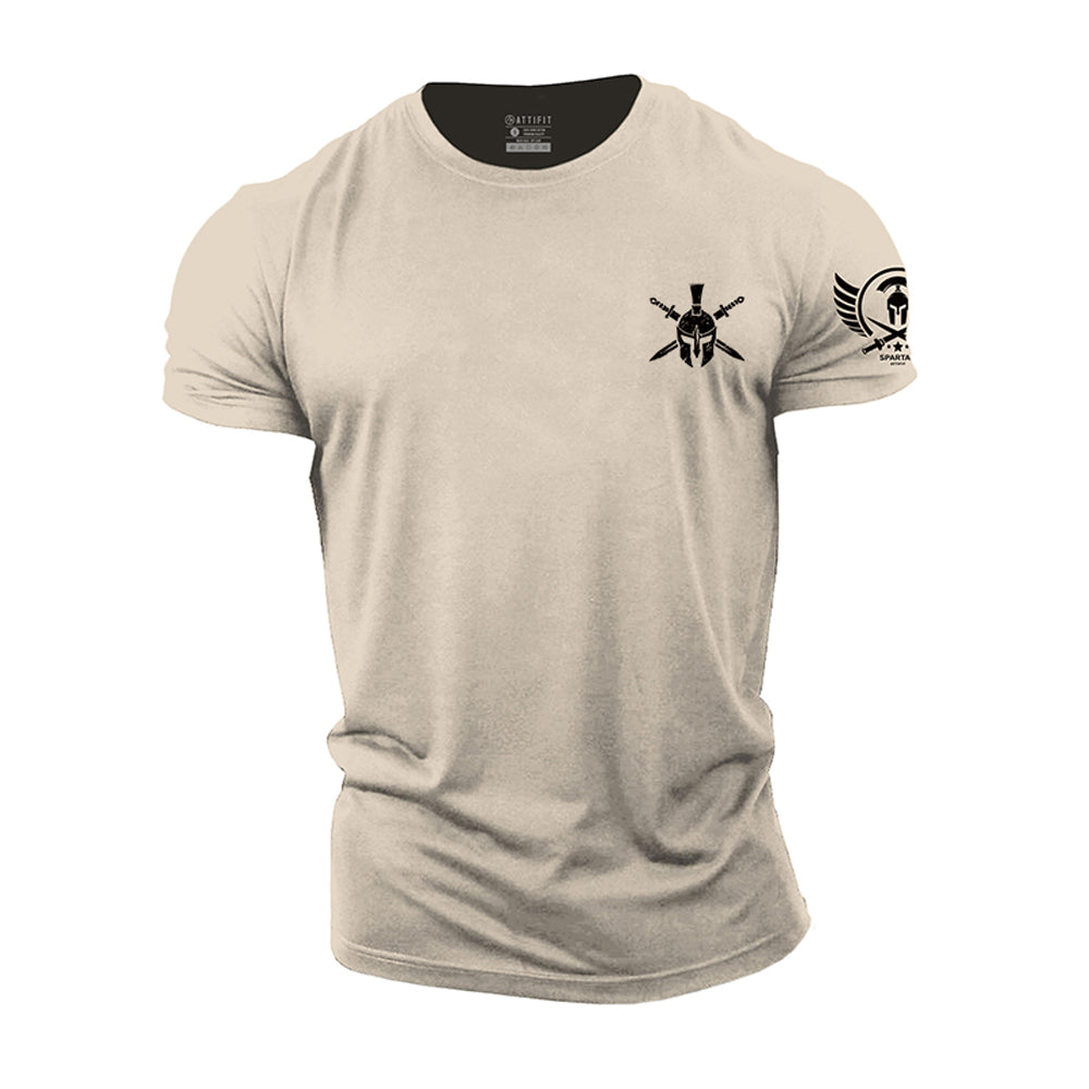 Mini Spartan Sword Cotton T-shirts