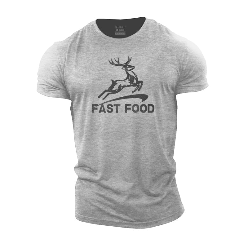 Fast Food Cotton T-Shirts