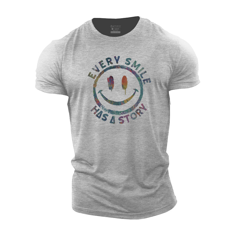 Every Smile Has A Story Cotton T-Shirt