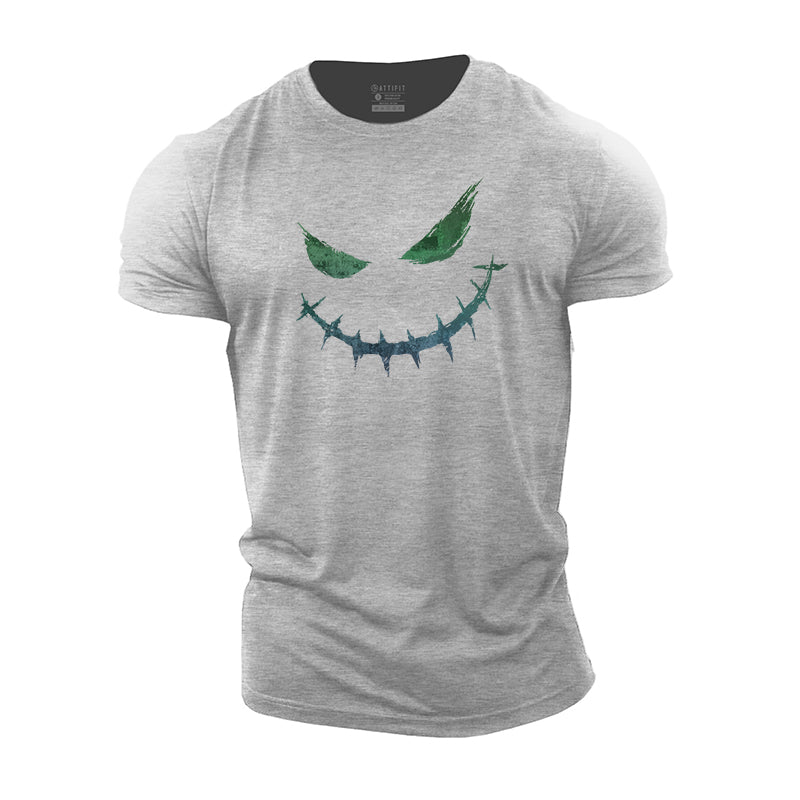 Evil Expression Cotton T-shirts