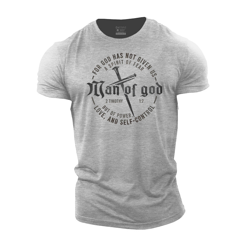 Man Of God Cotton T-Shirt