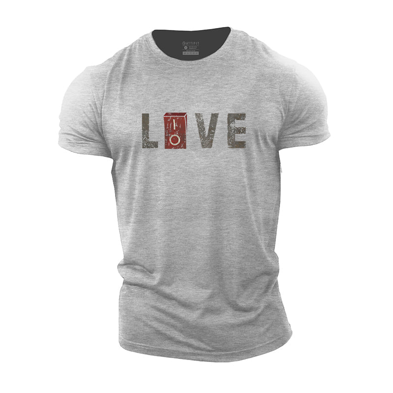 Live And Love Cotton T-Shirt