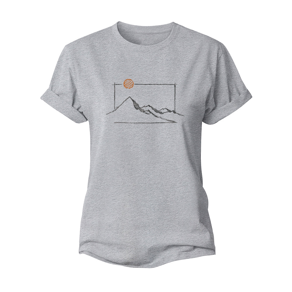 Mountain Women's Cotton T-Shirt