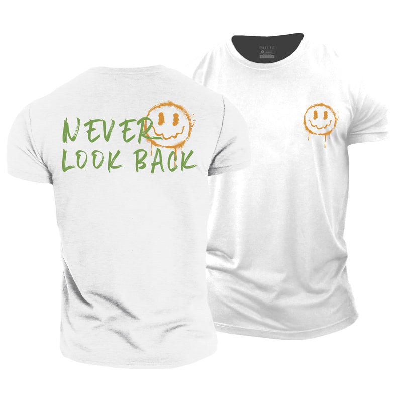 Never Look Back Cotton T-Shirt