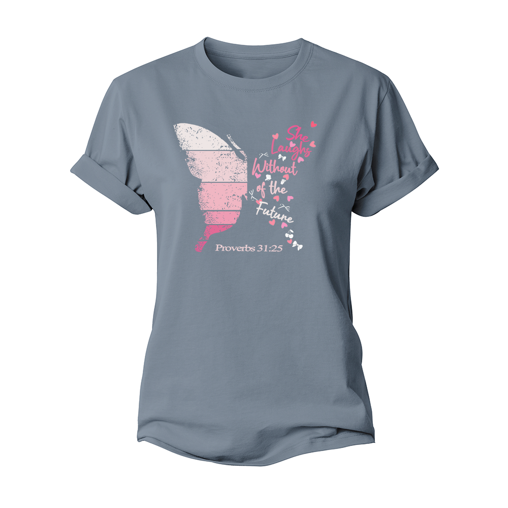 Proverbs 31:25  Women's Cotton T-Shirt