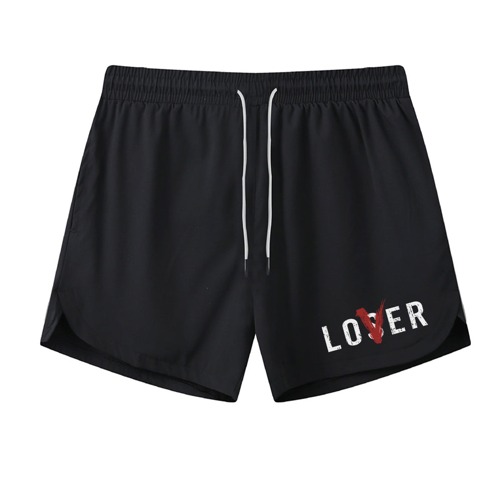 Lover Graphic Shorts