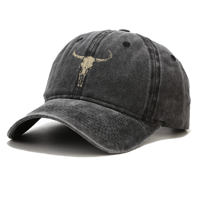 Bull Skull Hat