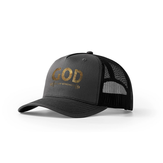 God Is My Strength Trucker Hat