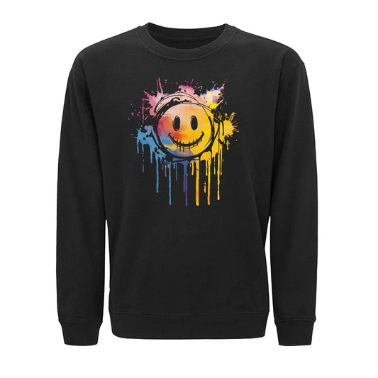 Gleeeful Smiley Crewneck Sweatshirt