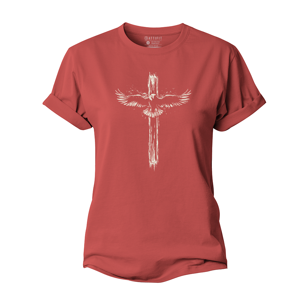 Wings Like Eagles Women's Cotton T-Shirt