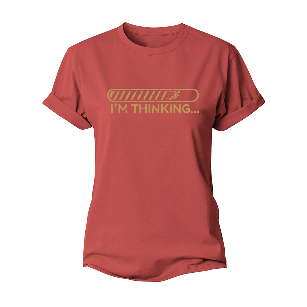 I Am Thinking Women's Cotton T-Shirt