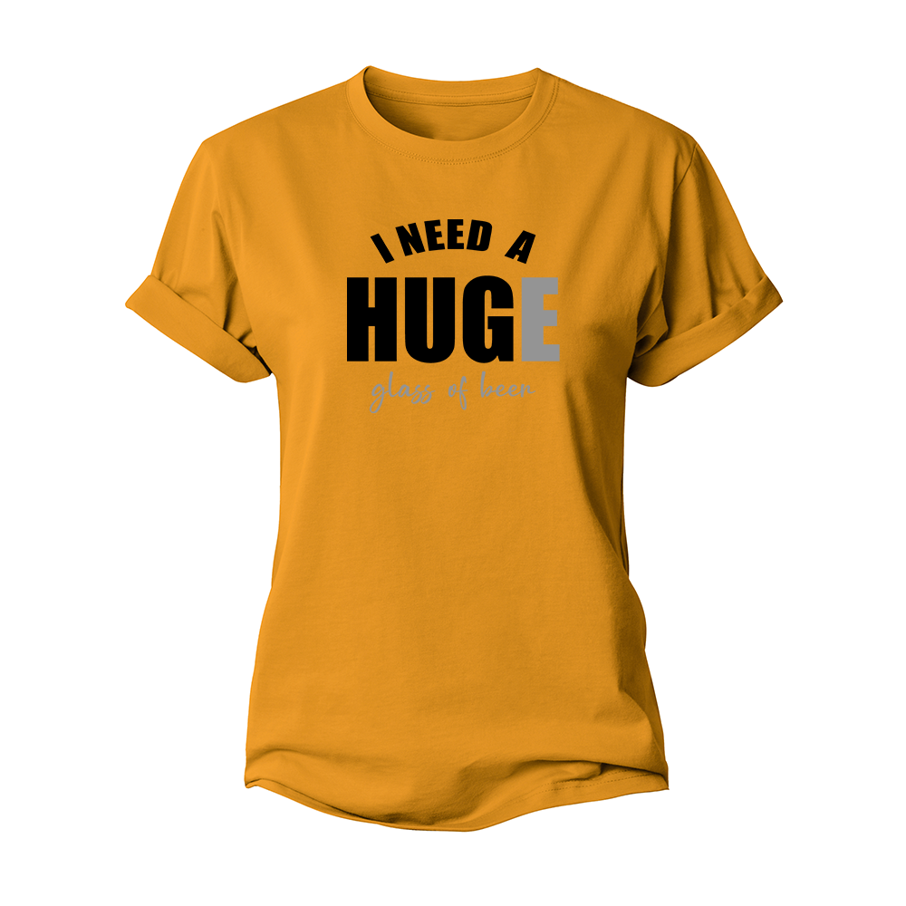 I Need A Hug Women's Cotton T-Shirt