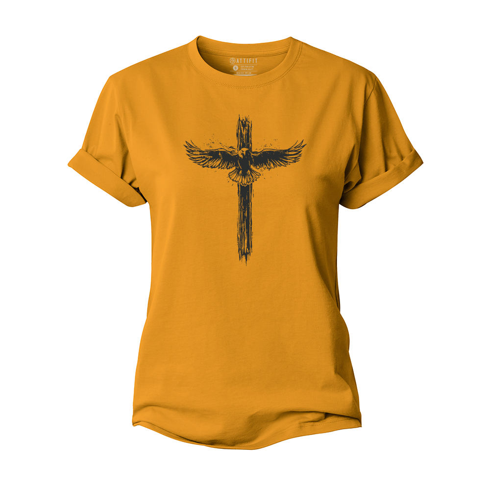 Wings Like Eagles Women's Cotton T-Shirt