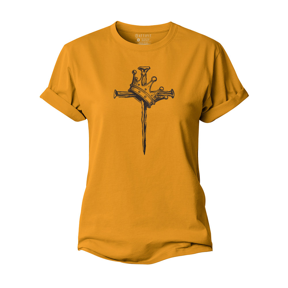 Cross Crown Women's Cotton T-Shirt