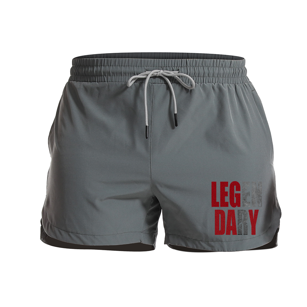 Leg Day Graphic Shorts