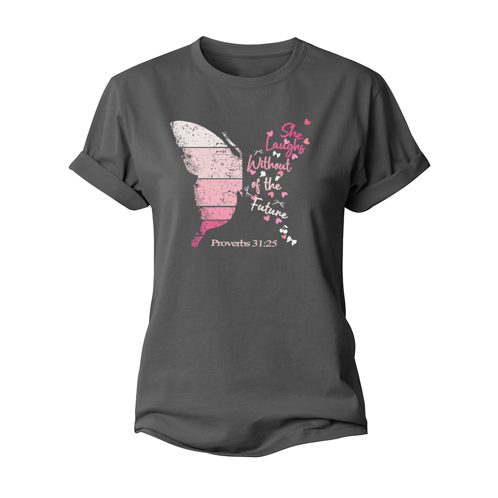 Proverbs 31:25  Women's Cotton T-Shirt